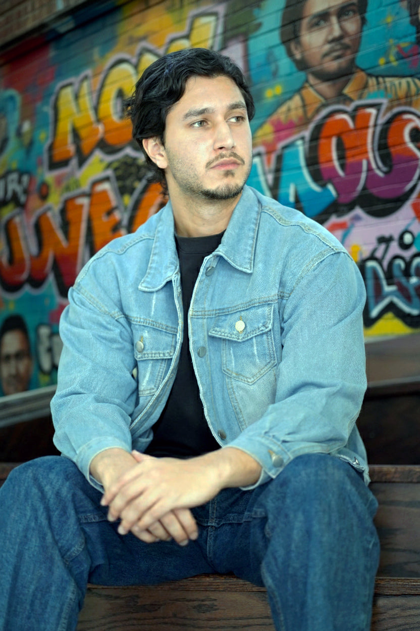 Classic style Denim Washed Denim Jacket