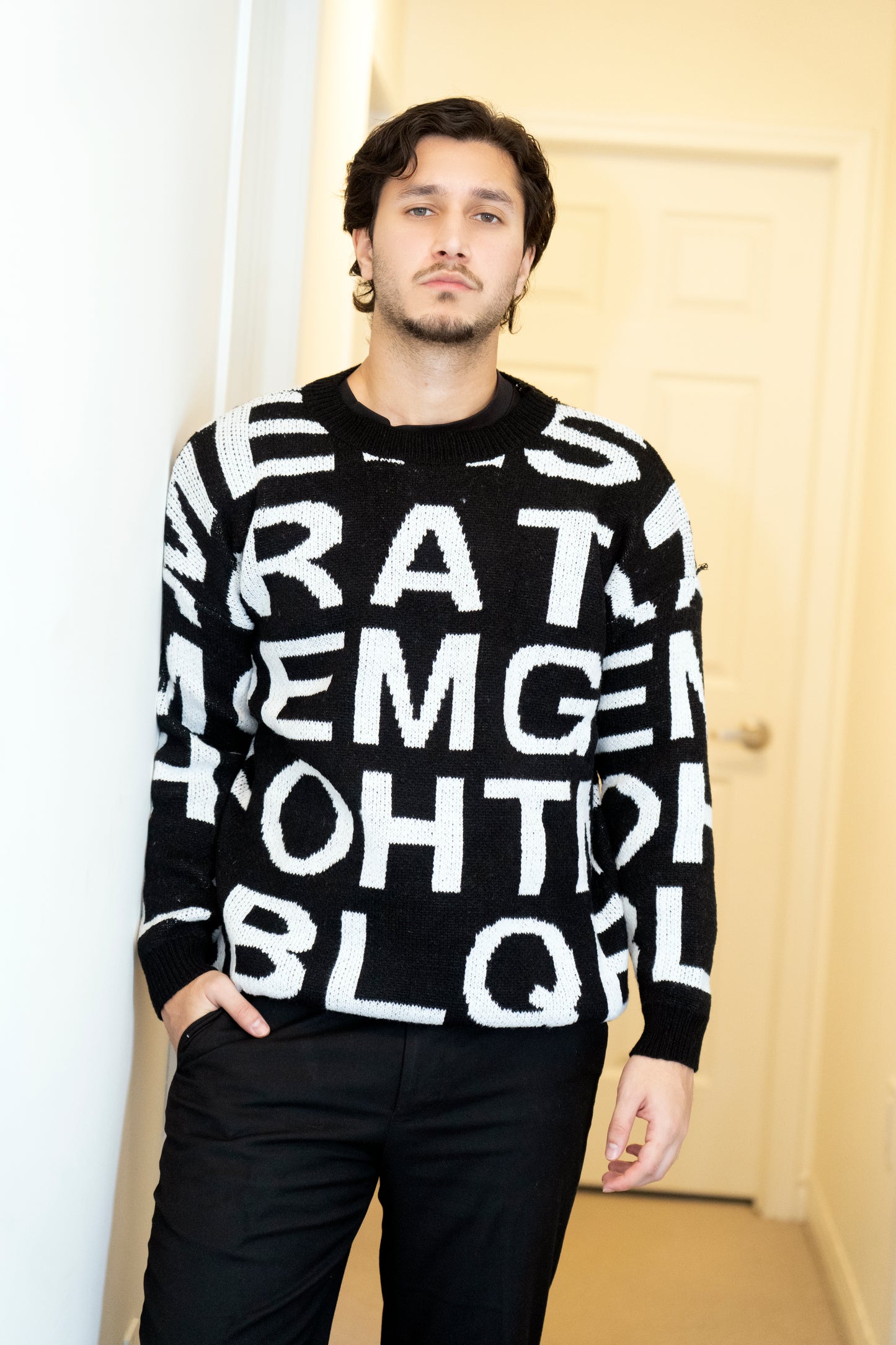 Alpha Long Pullover Sweater