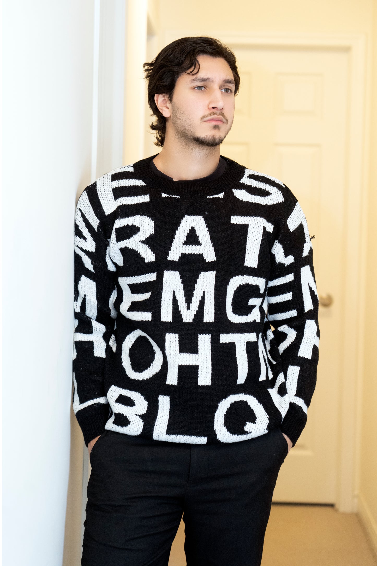 Alpha Long Pullover Sweater