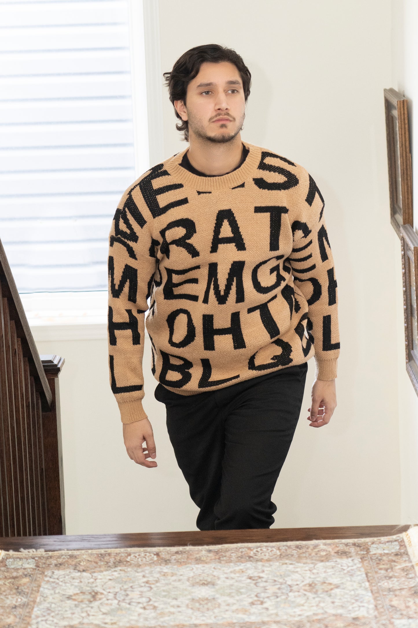 Alpha Long Pullover Sweater