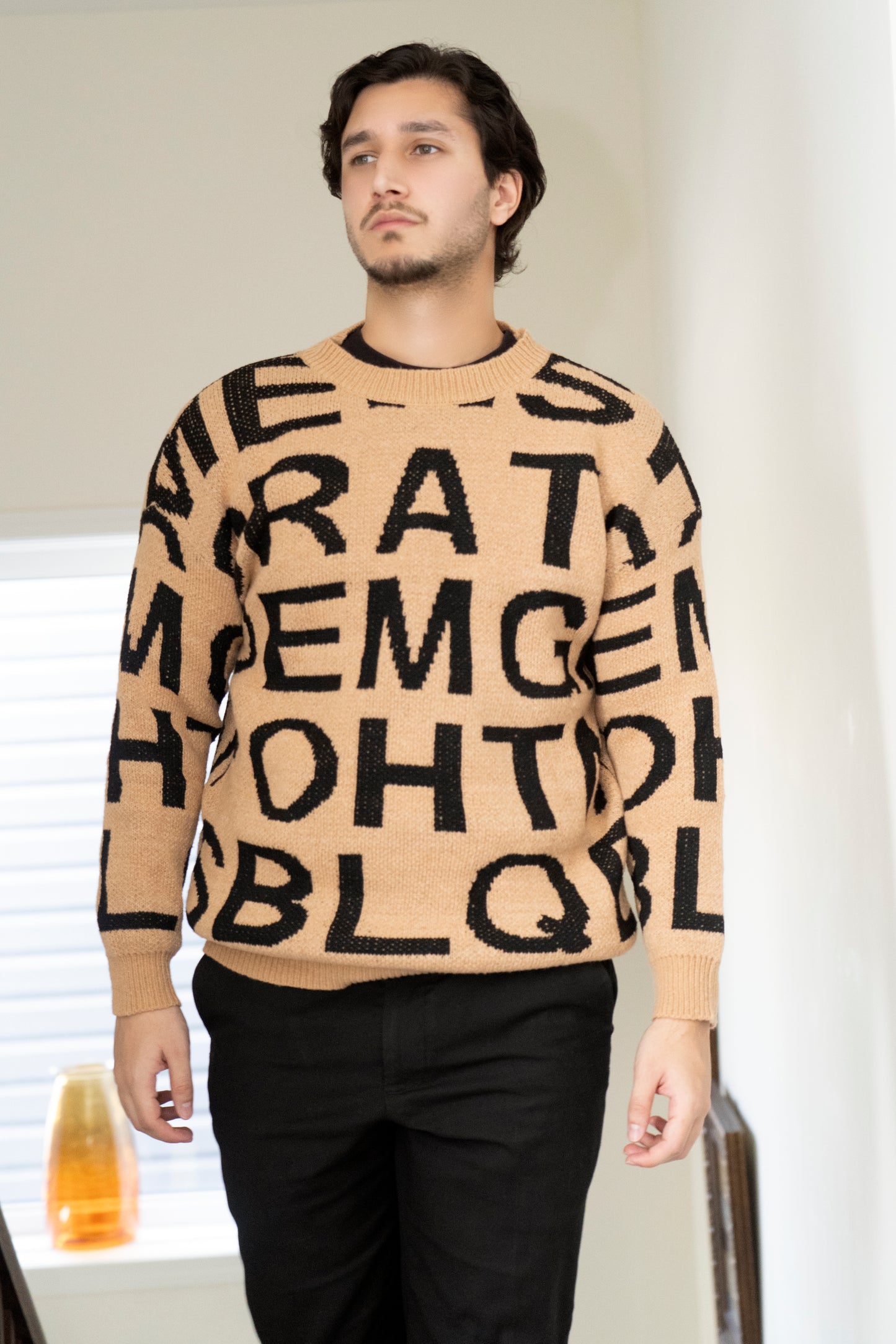 Alpha Long Pullover Sweater