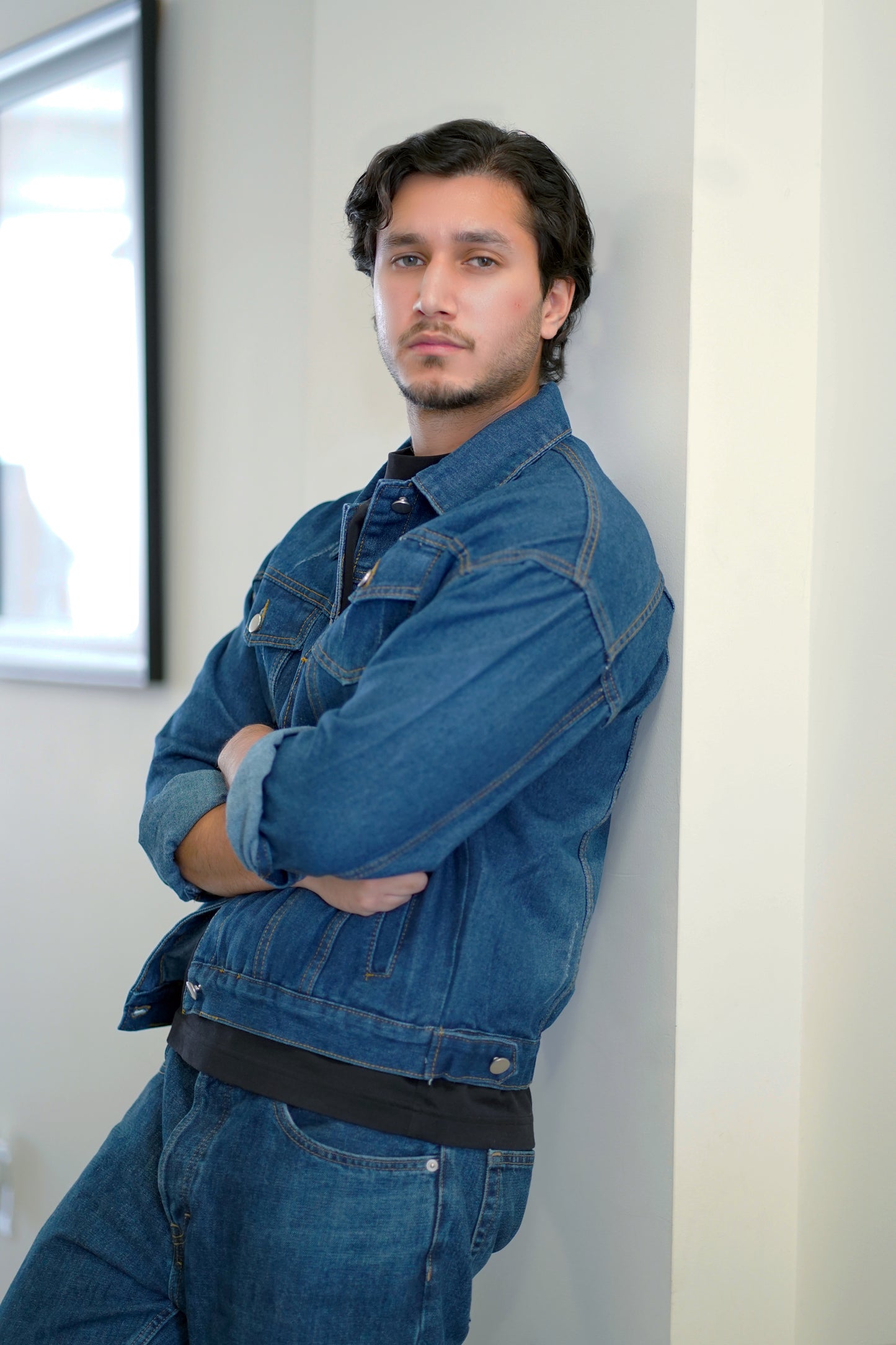 Classic style Denim Washed Denim Jacket