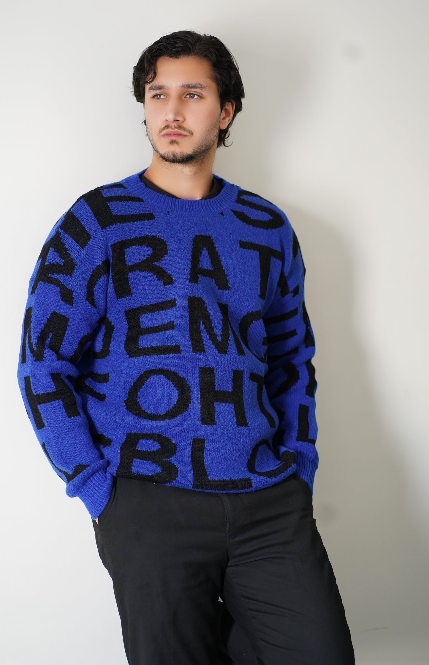 Alpha Long Pullover Sweater