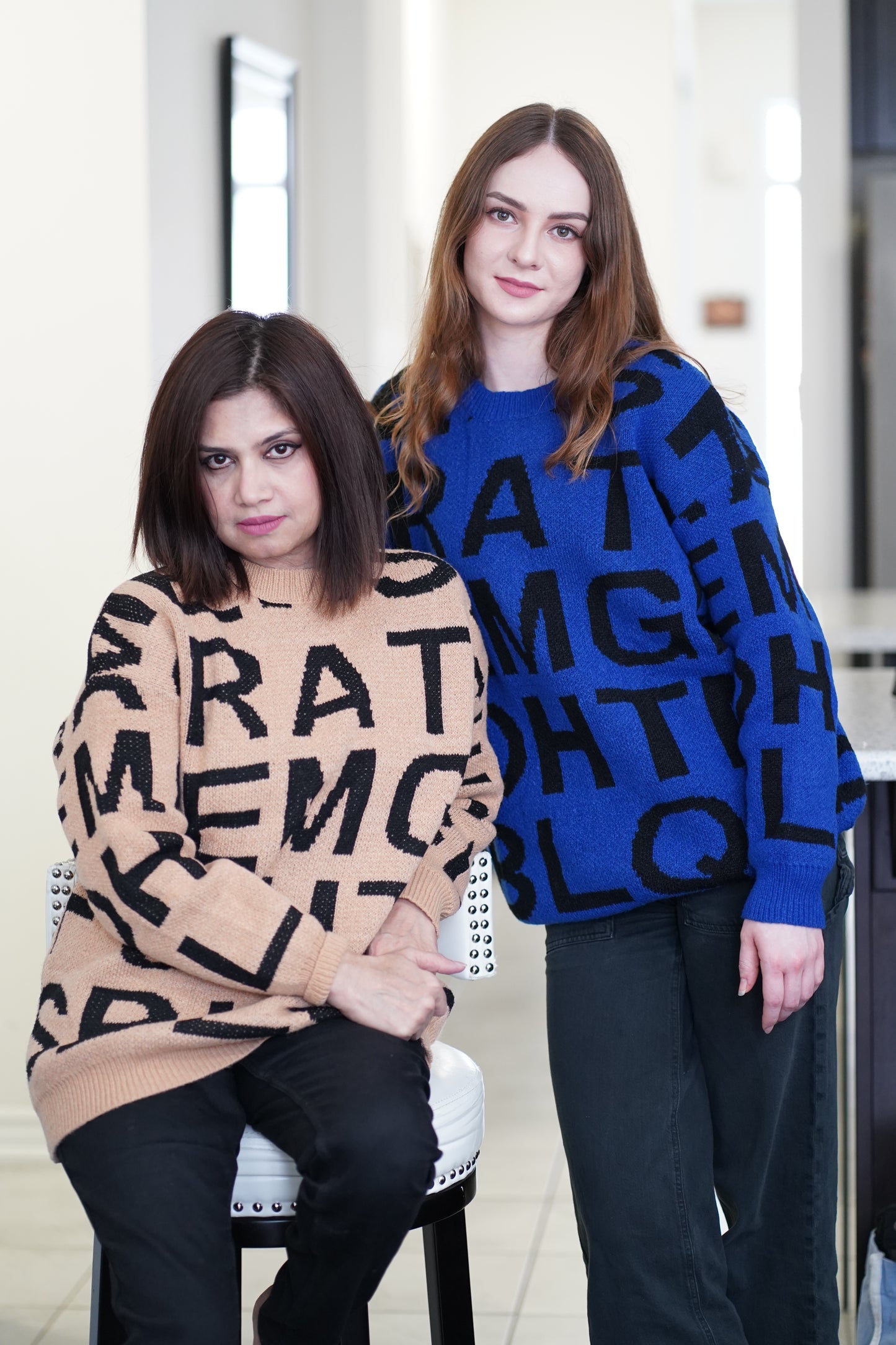 Alpha Long Pullover Sweater