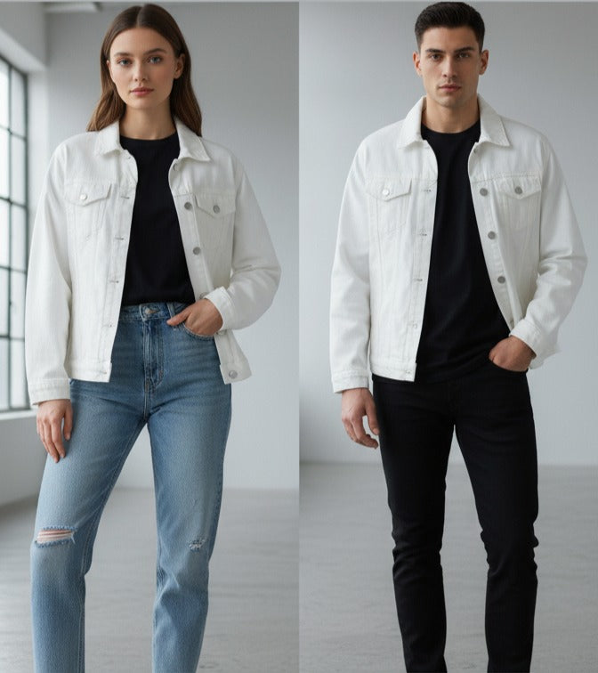 Classic style Denim Washed Denim Jacket