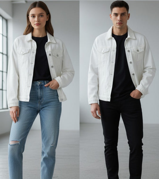 Classic style Denim Washed Denim Jacket