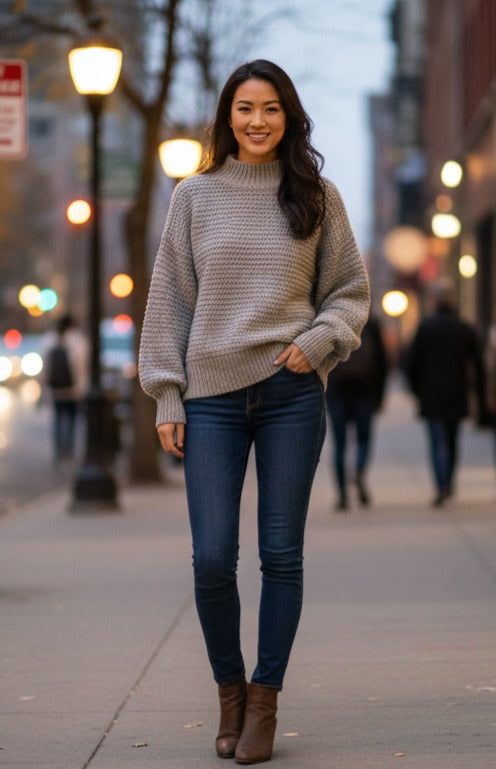 Women's Casual Knit Wear Sweater
